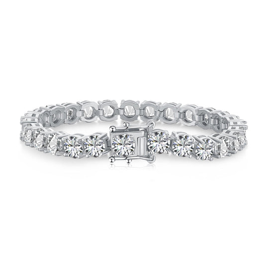 [Lora-Jewelry] Bracelet de mariage éblouissant taille ronde de 0,75 carat