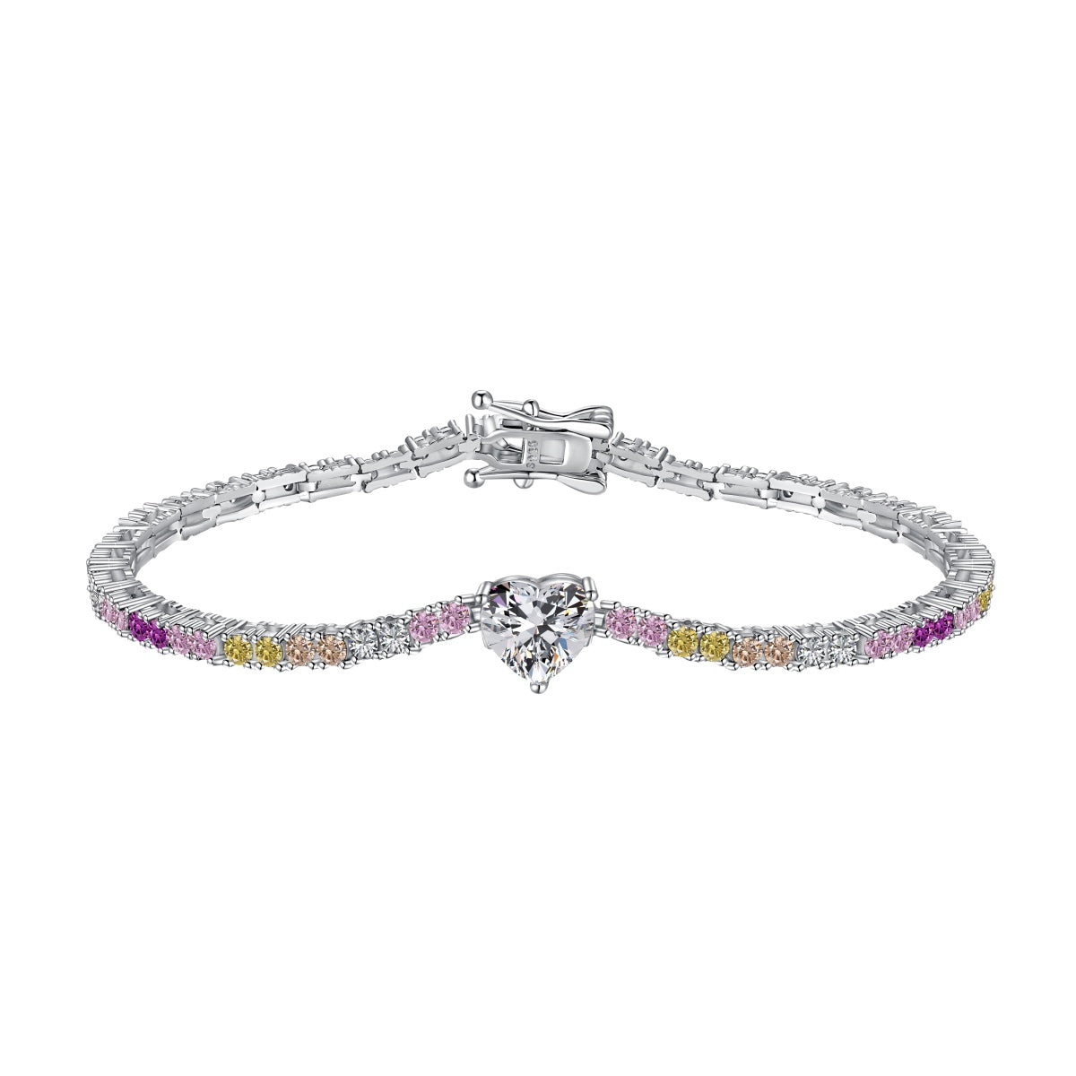 [Lora-Jewelry] Bracelet délicat et romantique en forme de cœur pour amoureux