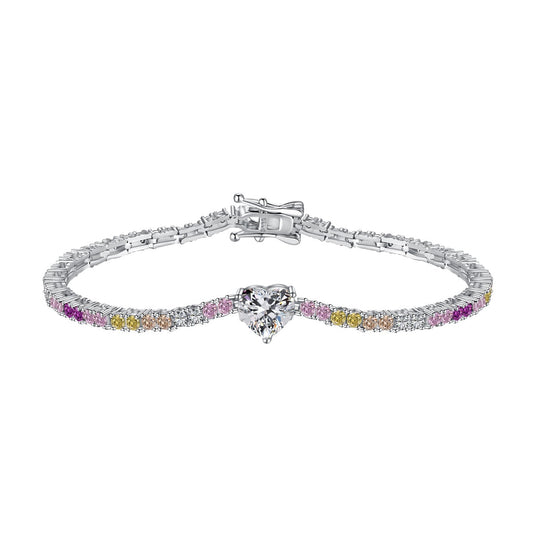 [Lora-Jewelry] Bracelet délicat et romantique en forme de cœur pour amoureux