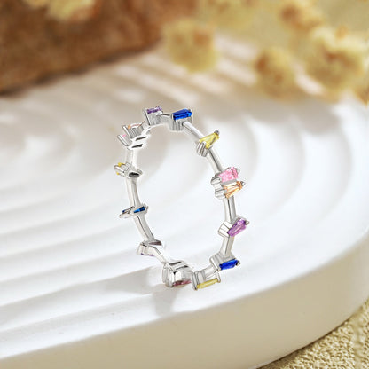 [Lora-Jewelry] Bague unique à taille trapèze pour un usage quotidien