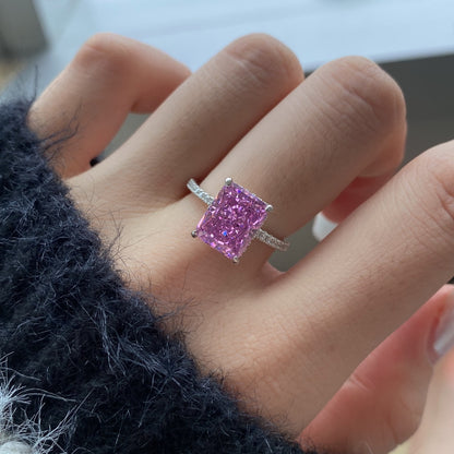 [Lora-Jewelry] Bague de fiançailles luxueuse de 4,0 carats