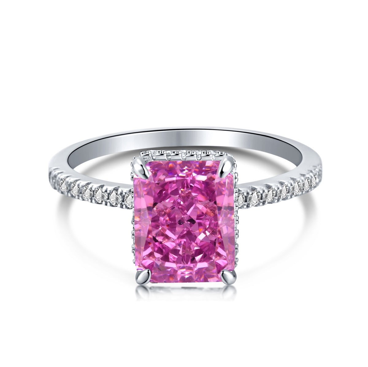 [Lora-Jewelry] Bague de fiançailles luxueuse de 4,0 carats
