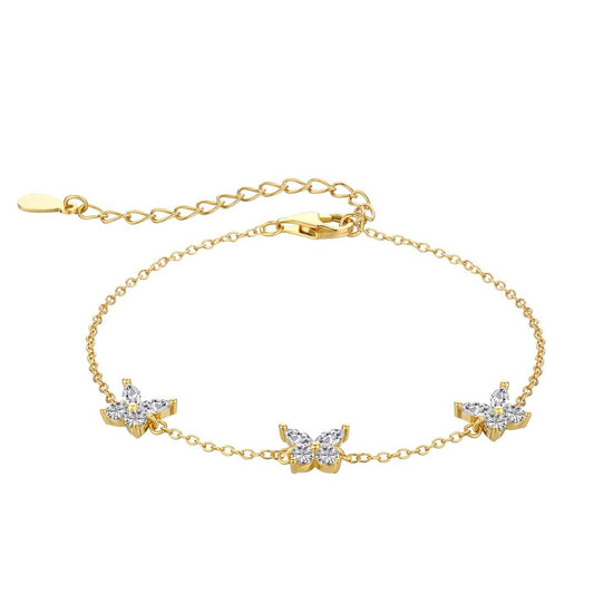 [Lora-Jewelry] Collier en forme de papillon rayonnant
