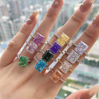[Lora-Jewelry] Bague de fiançailles luxueuse de 4,0 carats