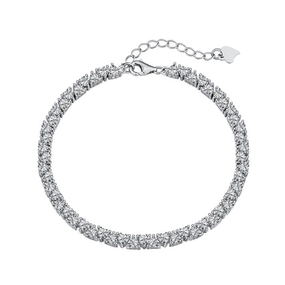 [Lora-Jewelry] Bracelet romantique éblouissant en forme de cœur pour amoureux