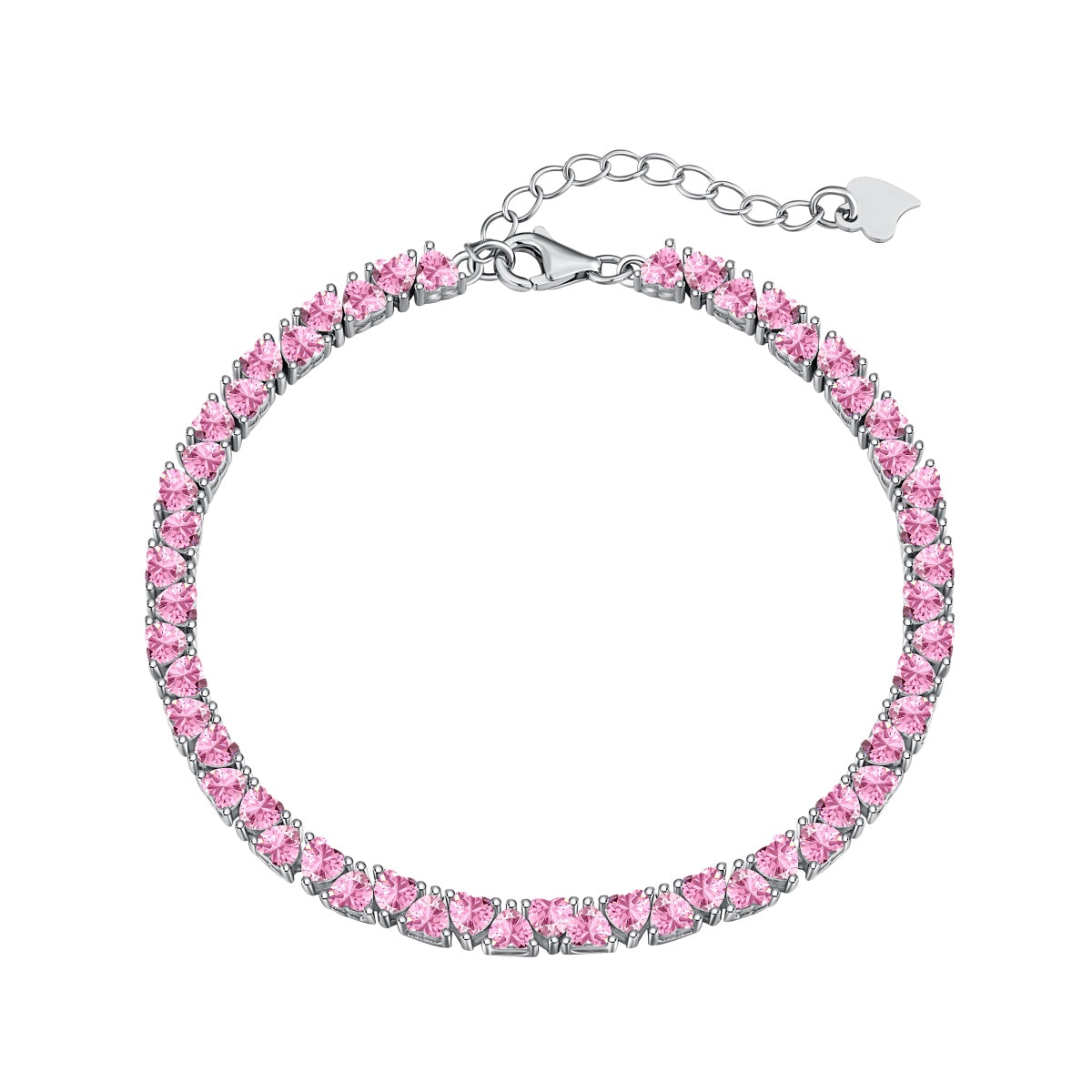 [Lora-Jewelry] Bracelet romantique éblouissant en forme de cœur pour amoureux