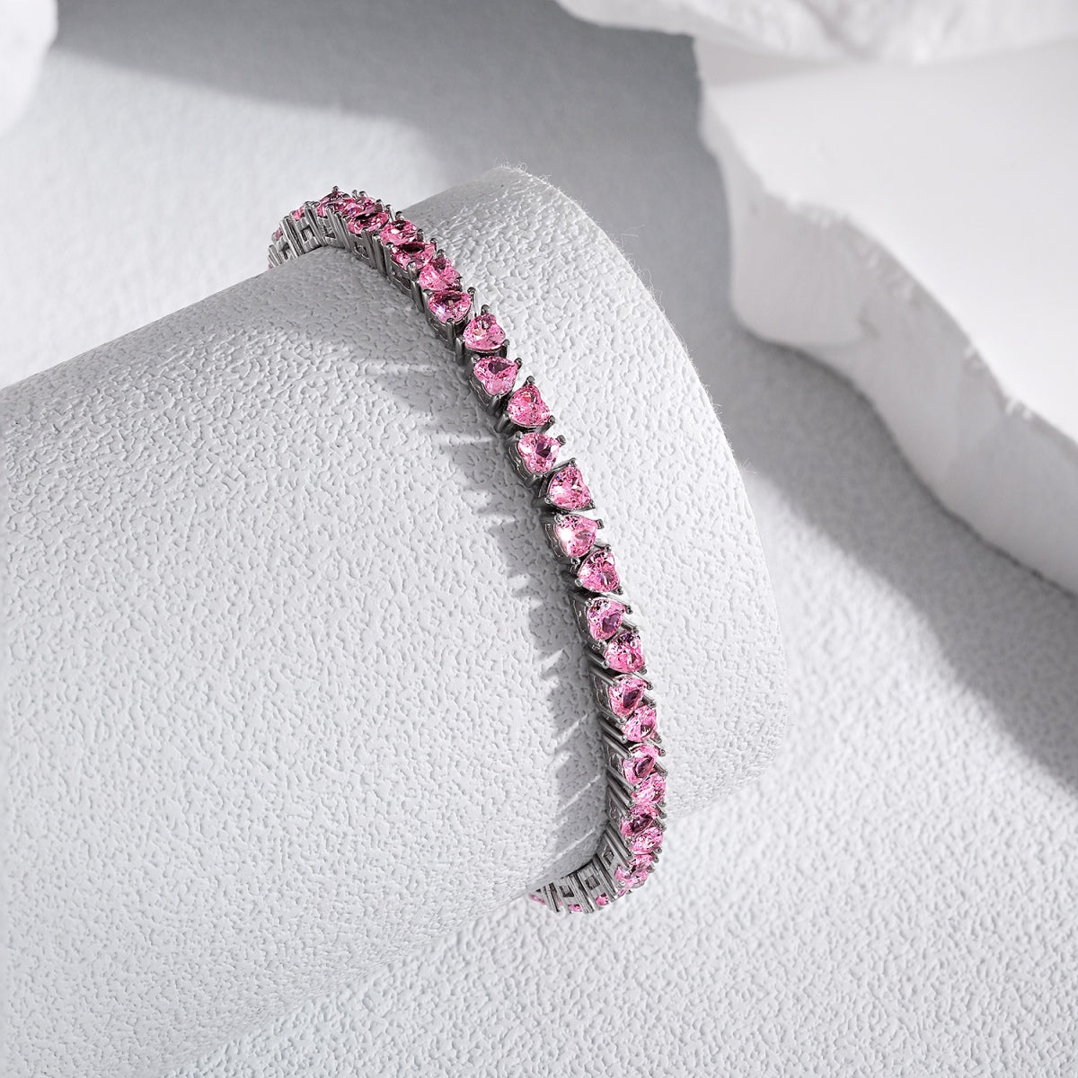 [Lora-Jewelry] Bracelet romantique éblouissant en forme de cœur pour amoureux