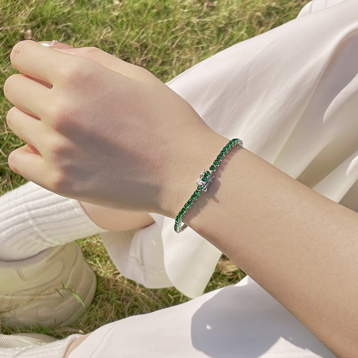 [Lora-Jewelry] Bracelet de fête rond coloré et éclatant