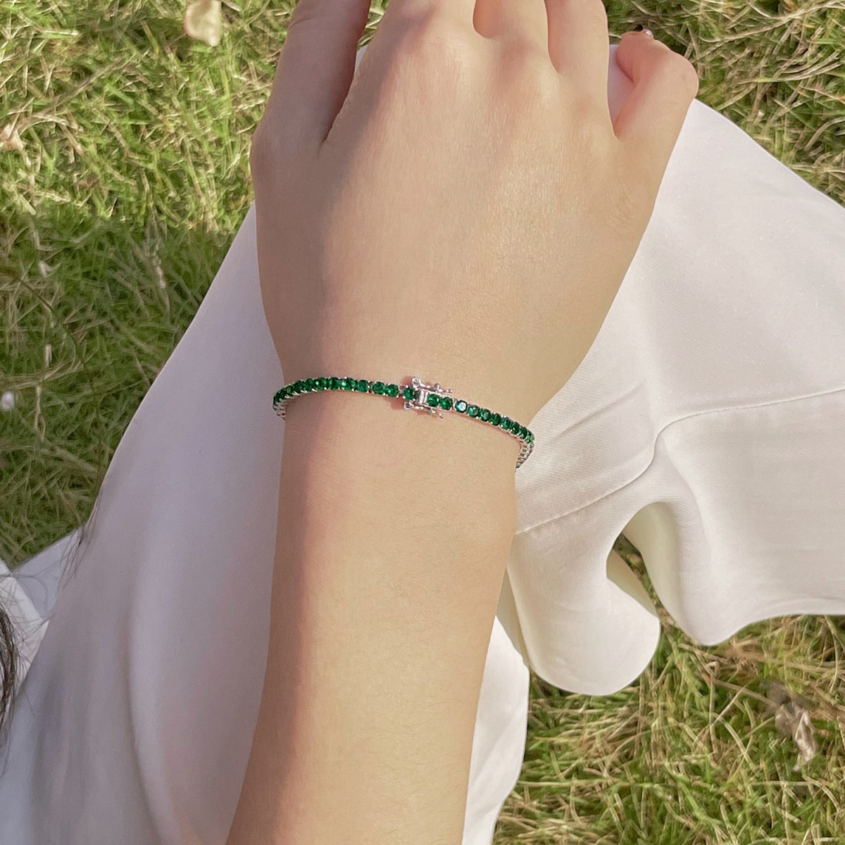 [Lora-Jewelry] Bracelet de fête rond coloré et éclatant