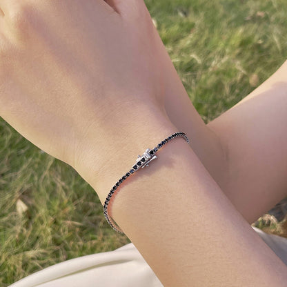 [Lora-Jewelry]Radiant Colorful Round Cut Party Bracelet