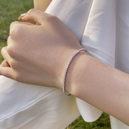 [Lora-Jewelry]Radiant Colorful Round Cut Party Bracelet