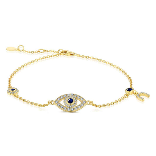 [Lora-Jewelry] Collier délicat en forme d'œil