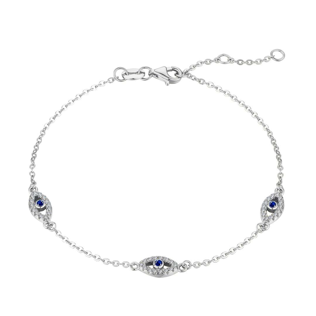 [Lora-Jewelry] Collier pendentif en forme de mauvais œil