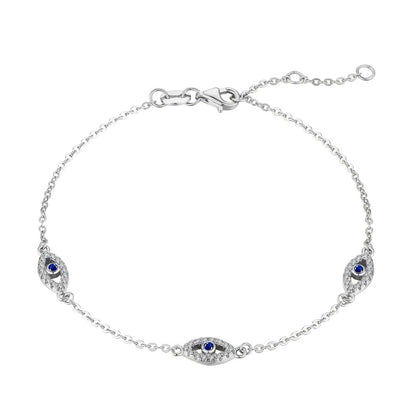 [Lora-Jewelry] Collier pendentif en forme de mauvais œil