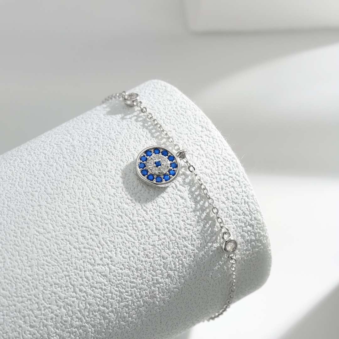 [Lora-Jewelry] Bracelet rond œil du diable