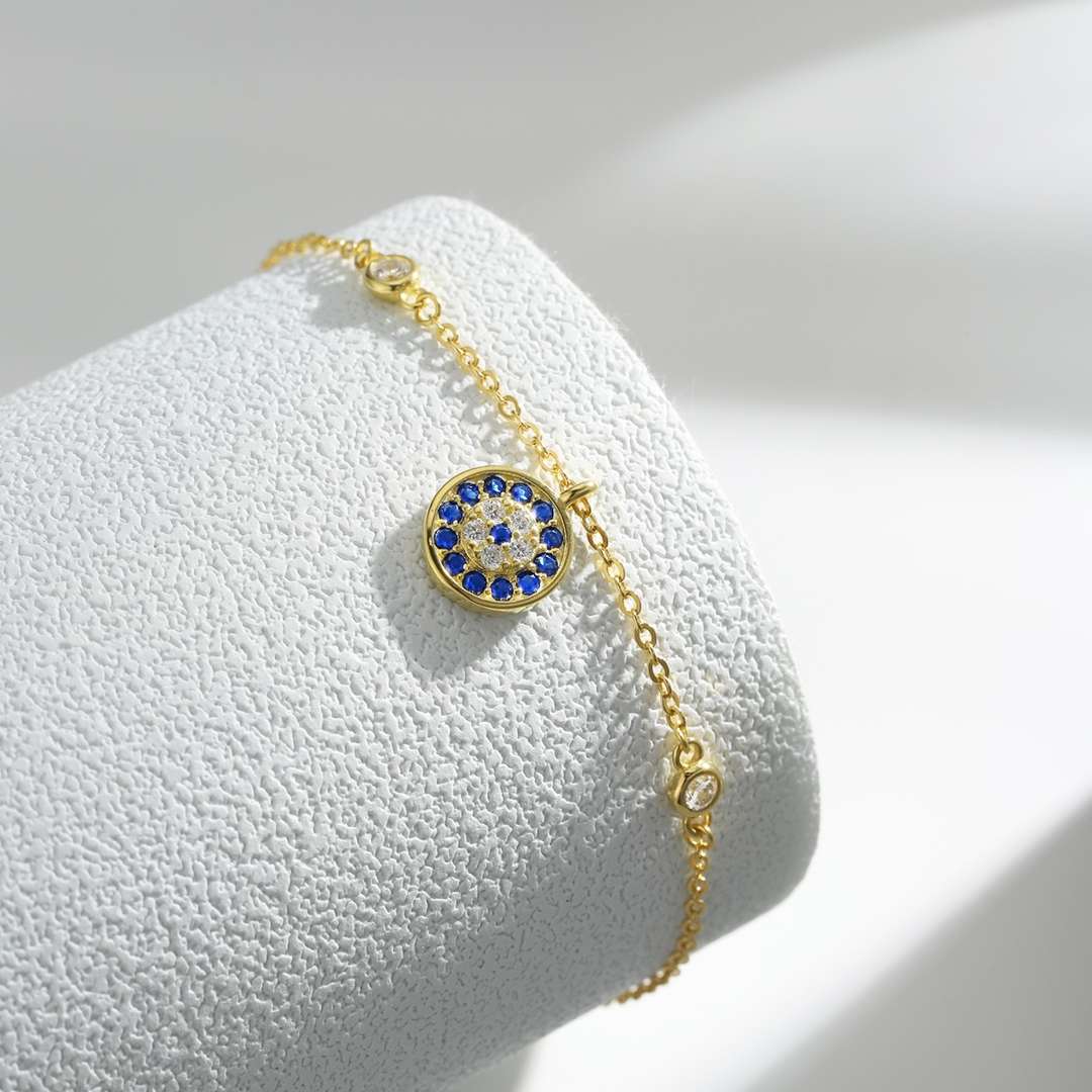 [Lora-Jewelry] Bracelet rond œil du diable