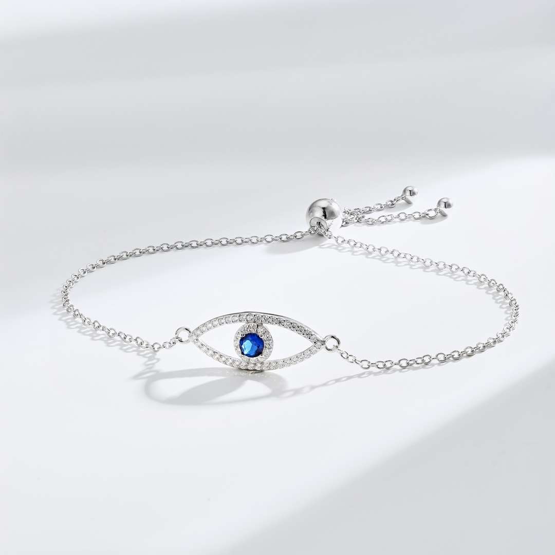 [Lora-Jewelry] Bracelet creux œil du diable
