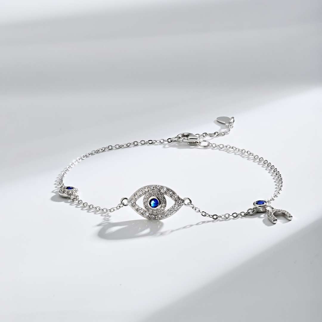 [Lora-Jewelry] Collier délicat en forme d'œil
