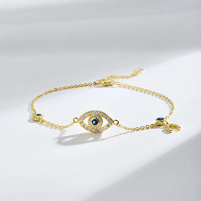 [Lora-Jewelry] Collier délicat en forme d'œil