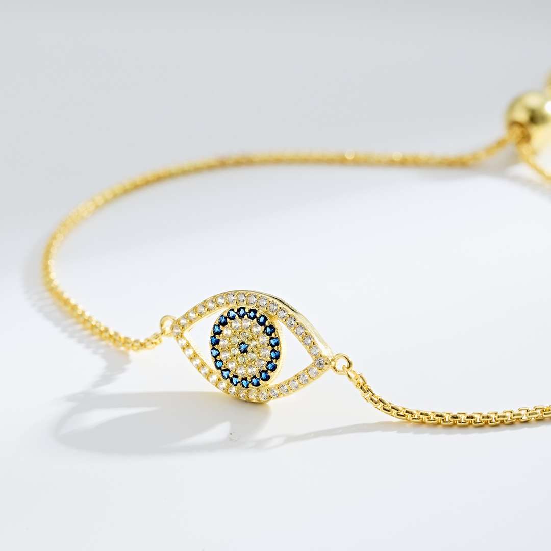 [Lora-Jewelry] Collier en forme d'œil éblouissant