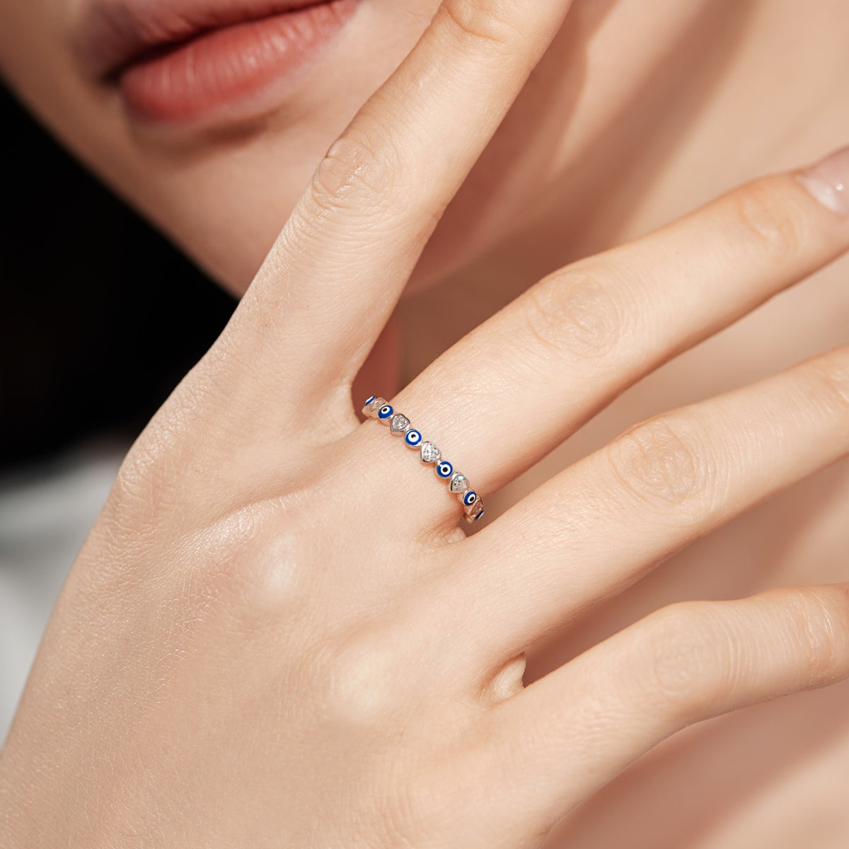 [Lora-Jewelry] Bague quotidienne ronde et colorée
