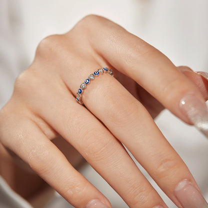 [Lora-Jewelry] Bague quotidienne ronde et colorée