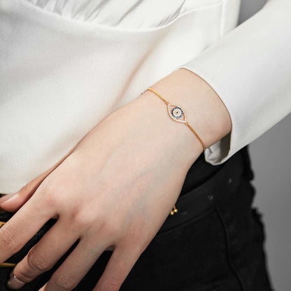 [Lora-Jewelry] Collier en forme d'œil éblouissant