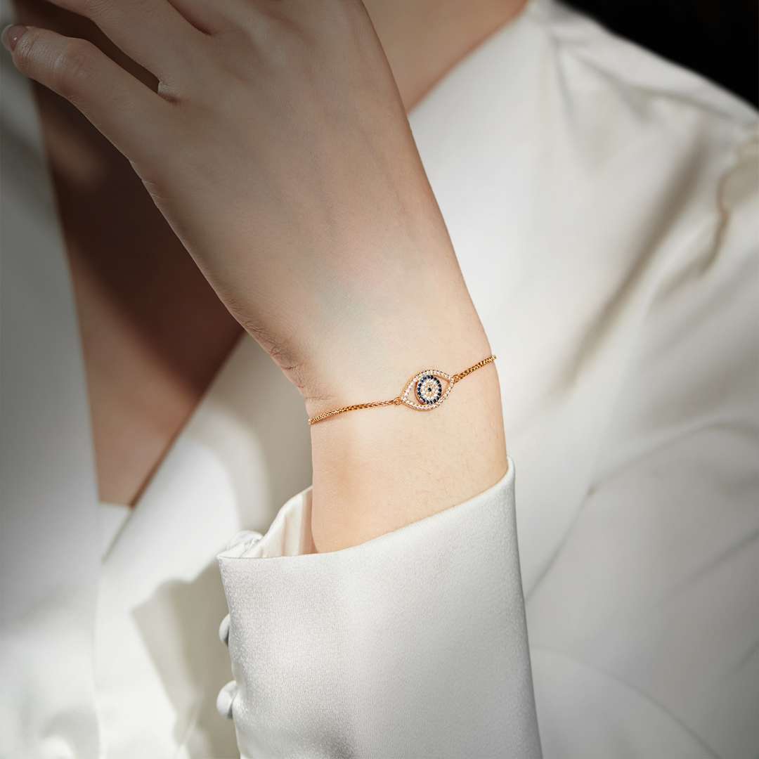 [Lora-Jewelry] Collier en forme d'œil éblouissant