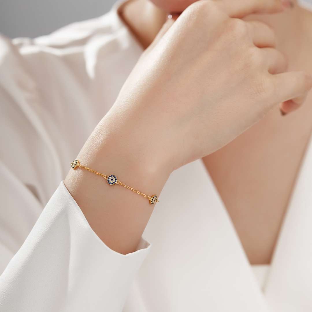 [Lora-Jewelry] Collier pendentif délicat de forme ronde