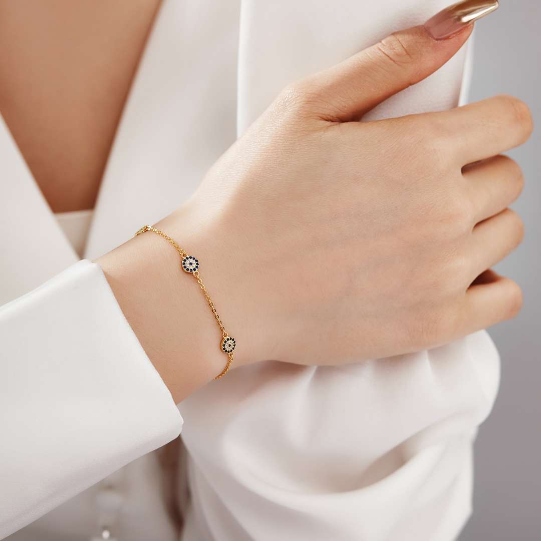 [Lora-Jewelry] Collier pendentif délicat de forme ronde