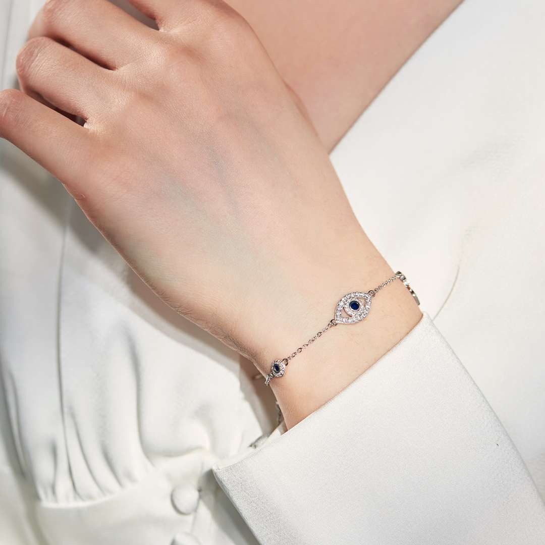[Lora-Jewelry] Collier délicat en forme d'œil