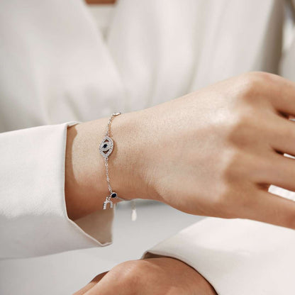 [Lora-Jewelry] Collier délicat en forme d'œil