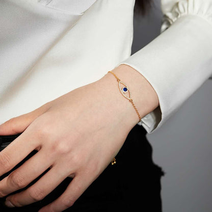 [Lora-Jewelry] Bracelet creux œil du diable