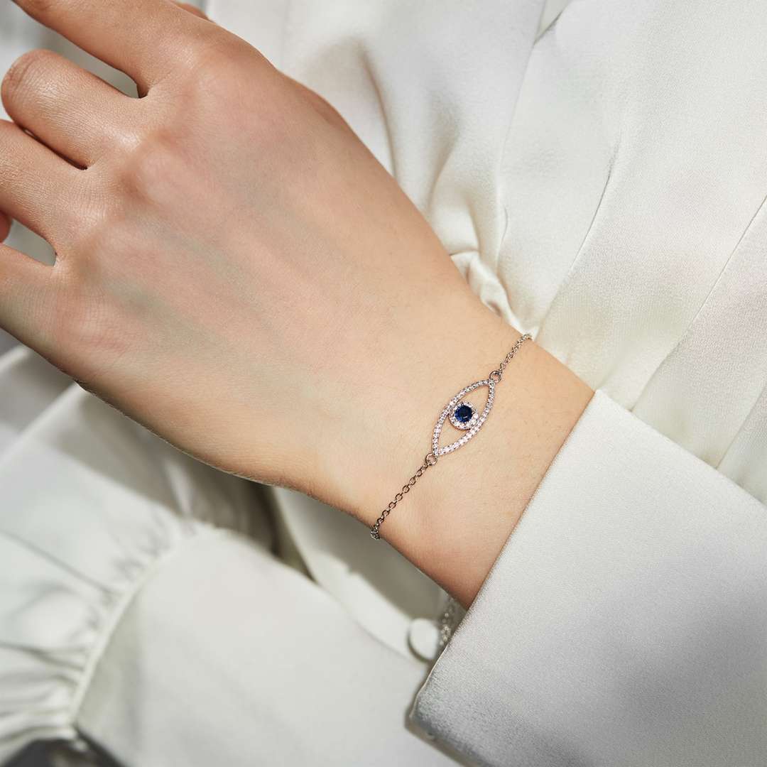 [Lora-Jewelry] Bracelet creux œil du diable
