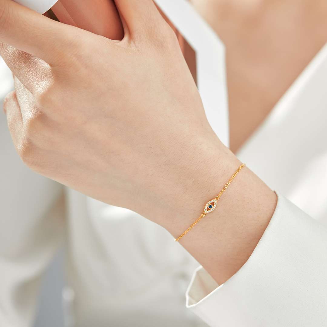 [Lora-Jewelry] Collier en forme de mauvais œil