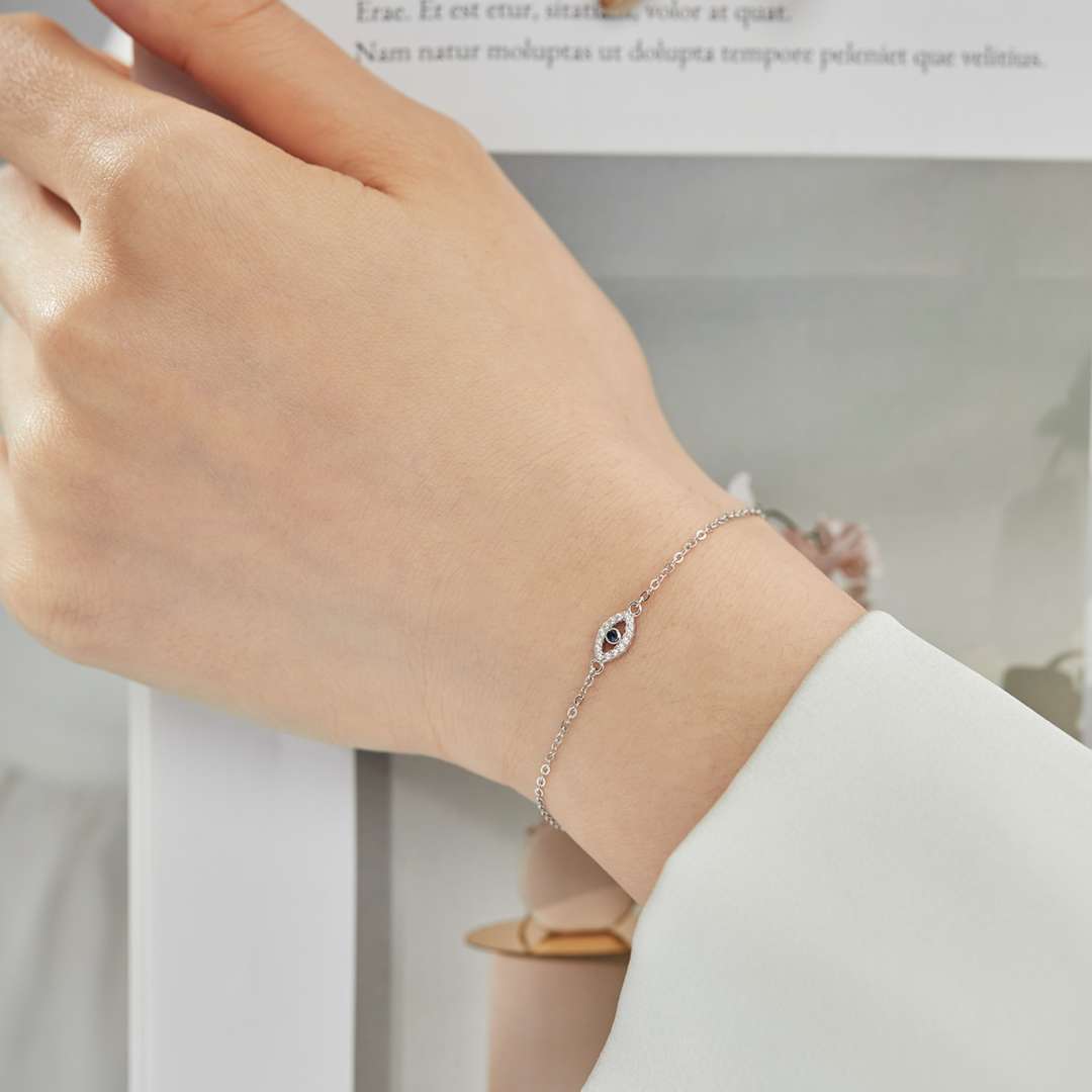 [Lora-Jewelry] Collier en forme de mauvais œil