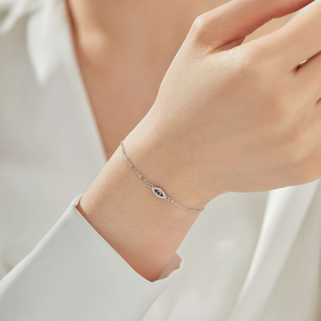 [Lora-Jewelry] Collier en forme de mauvais œil