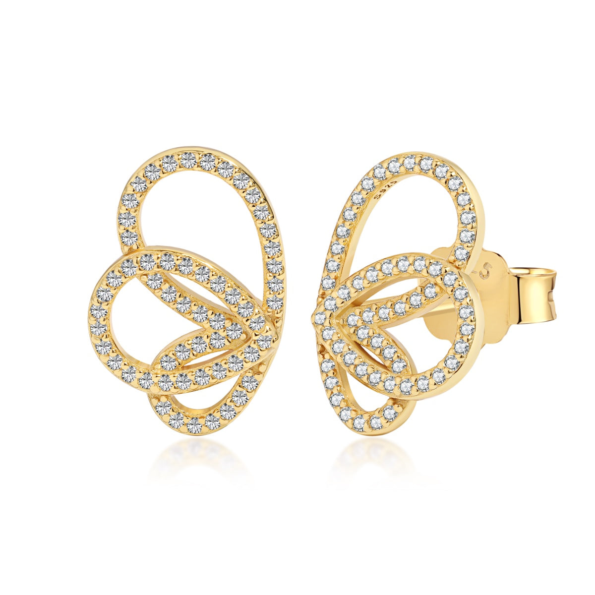 [Lora-Jewelry] Boucles d'oreilles exquises en forme de papillon