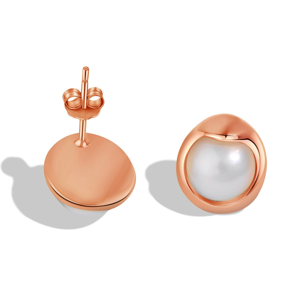 [Lora-Jewelry] Boucles d'oreilles délicates en perles de pain