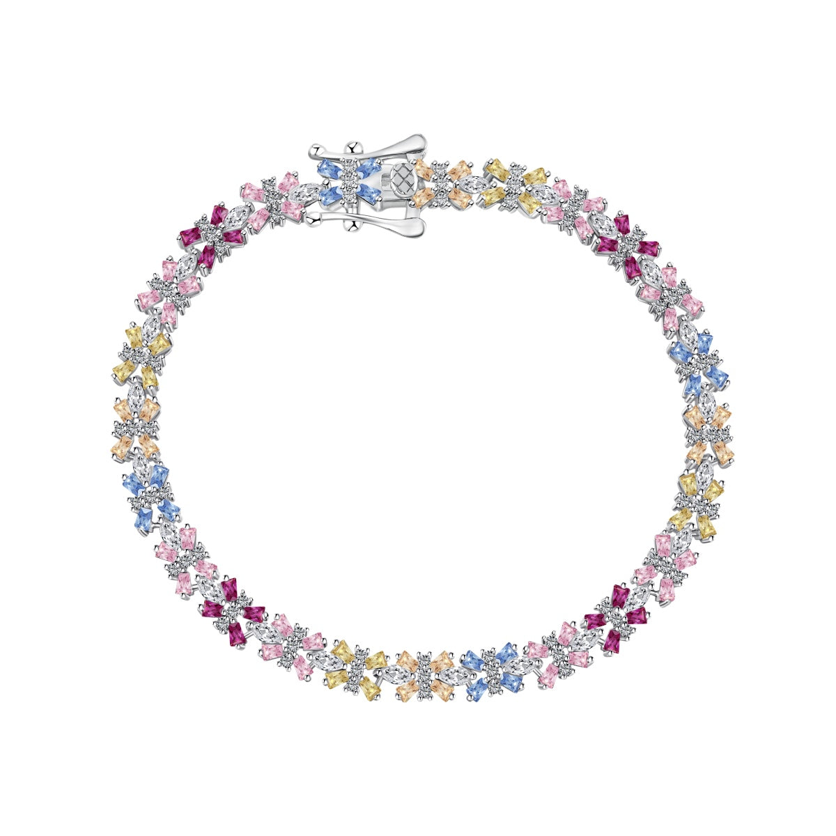 [Lora-Jewelry] Bracelet de fête unique en forme de papillon coloré