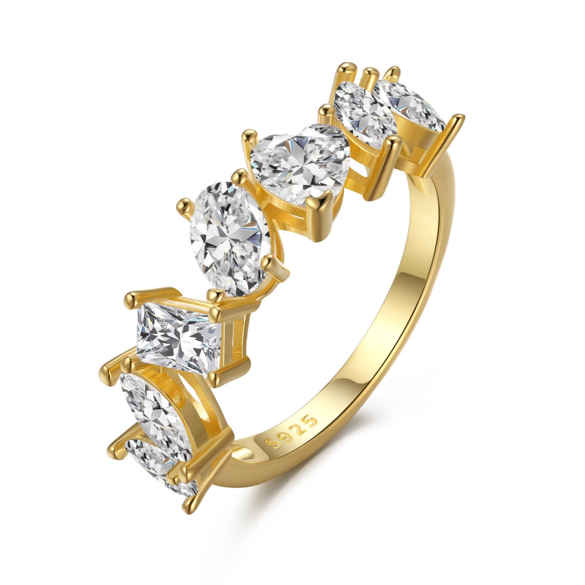 [Lora-Jewelry] Bague délicate à plusieurs coupes