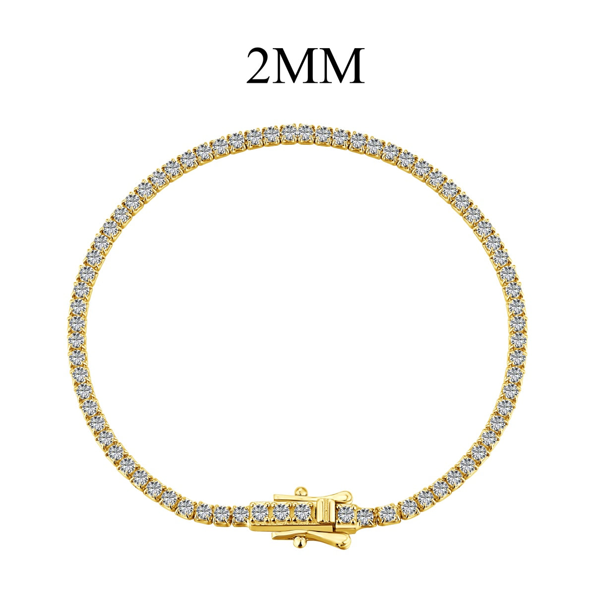 [Lora-Jewelry]Radiant Colorful Round Cut Party Bracelet