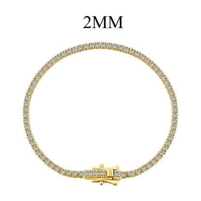 [Lora-Jewelry]Radiant Colorful Round Cut Party Bracelet