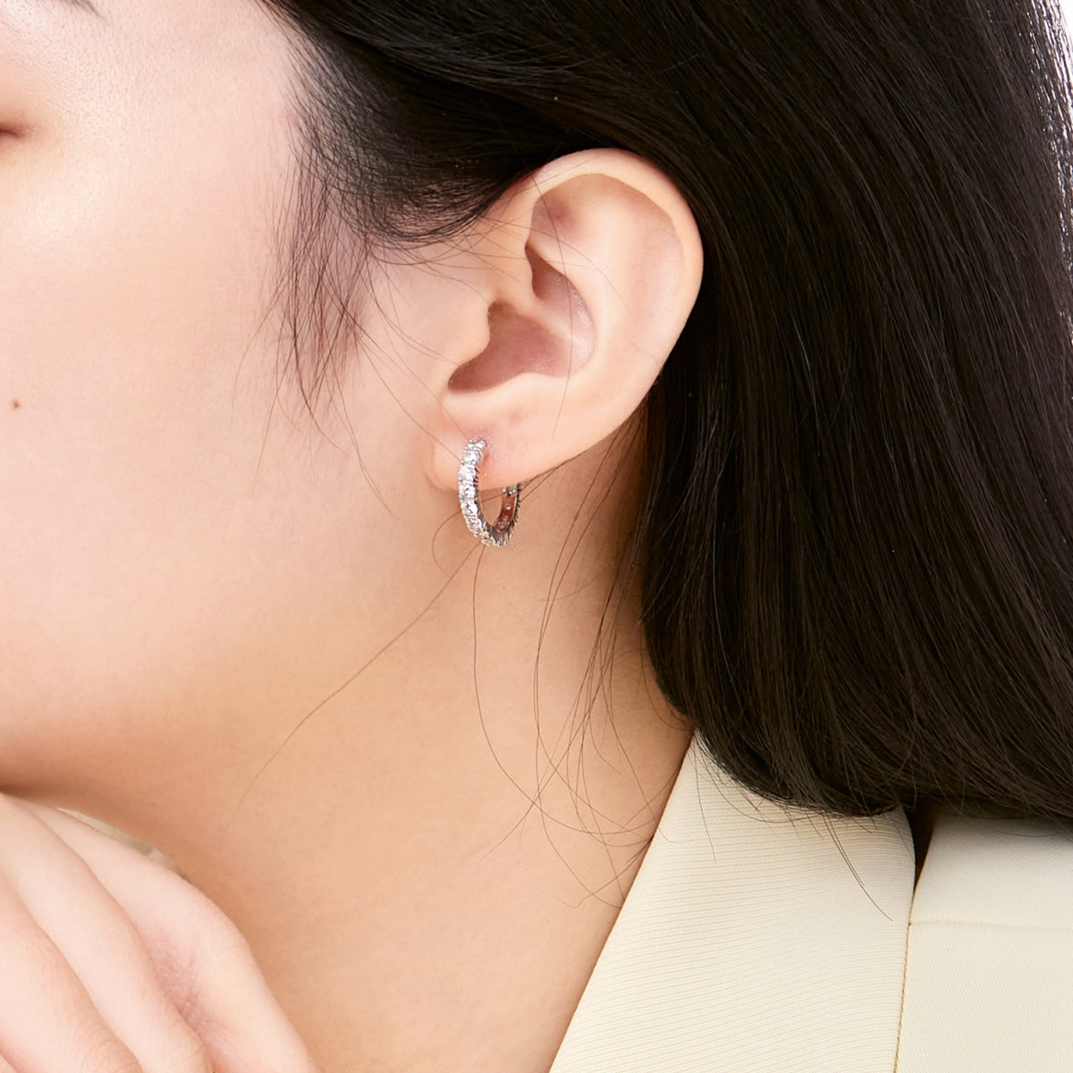 [Lora-Jewelry]Boucles d'oreilles rondes colorées et rayonnantes
