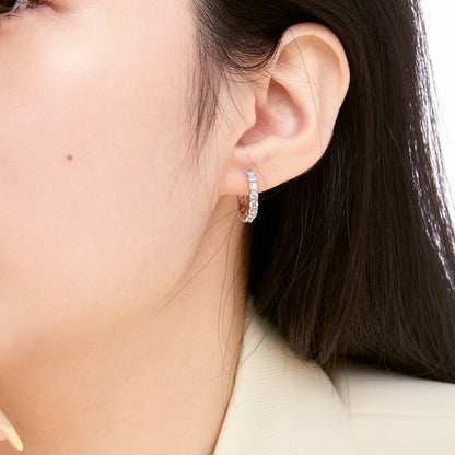 [Lora-Jewelry]Boucles d'oreilles rondes colorées et rayonnantes