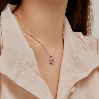 [Lora-Jewelry] Superbe collier multicolore