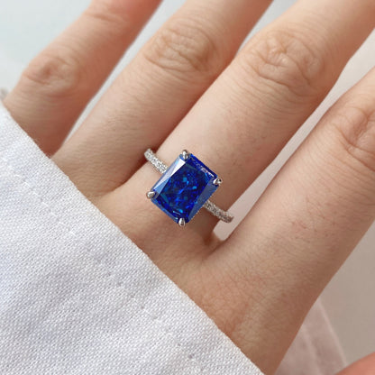 [Lora-Jewelry] Bague de fiançailles luxueuse de 4,0 carats