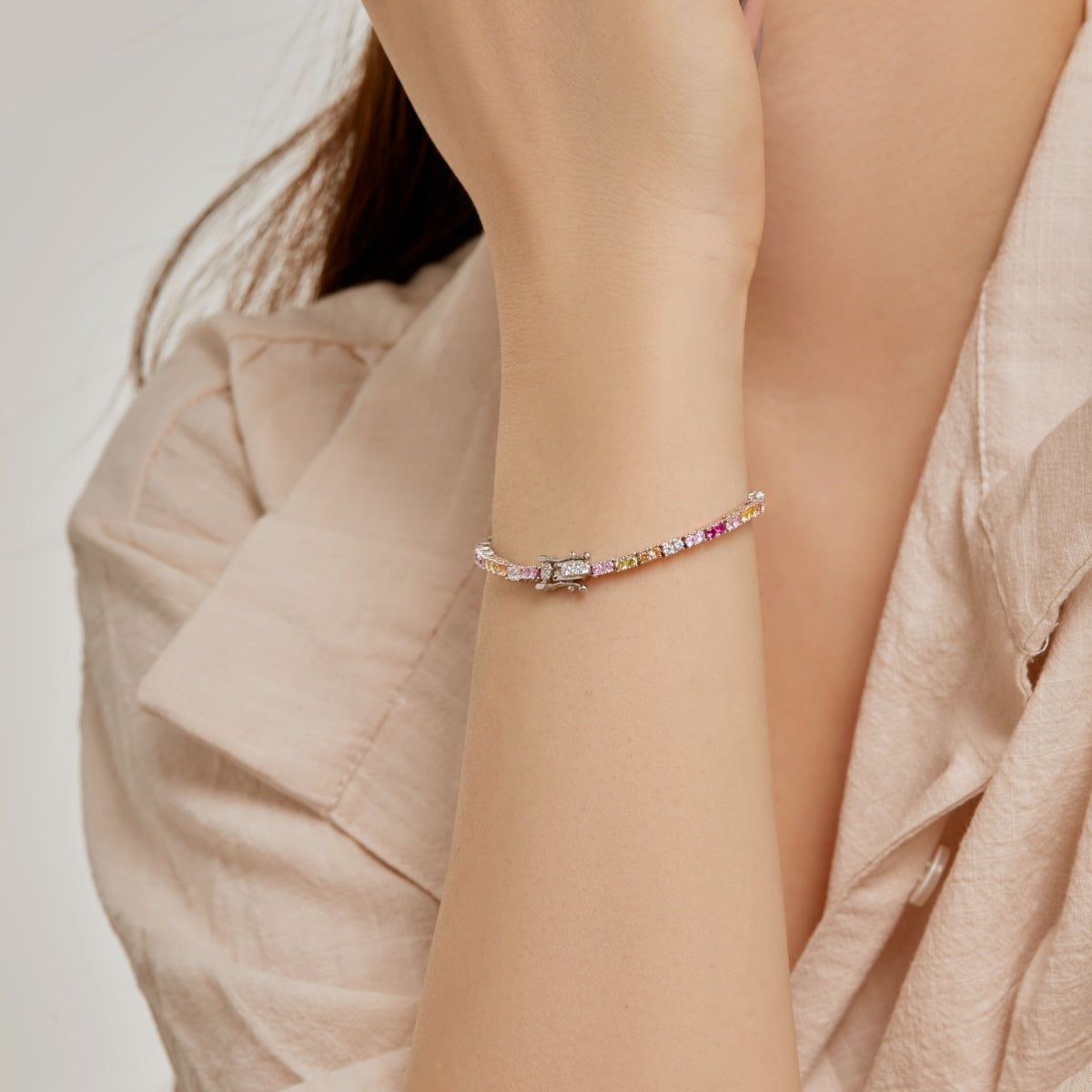 [Lora-Jewelry] Bracelet délicat et romantique en forme de cœur pour amoureux