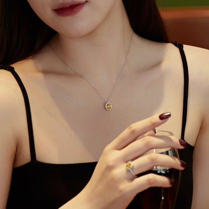[Lora-Jewelry] Boucles d'oreilles quotidiennes délicates et uniques à coupe ovale