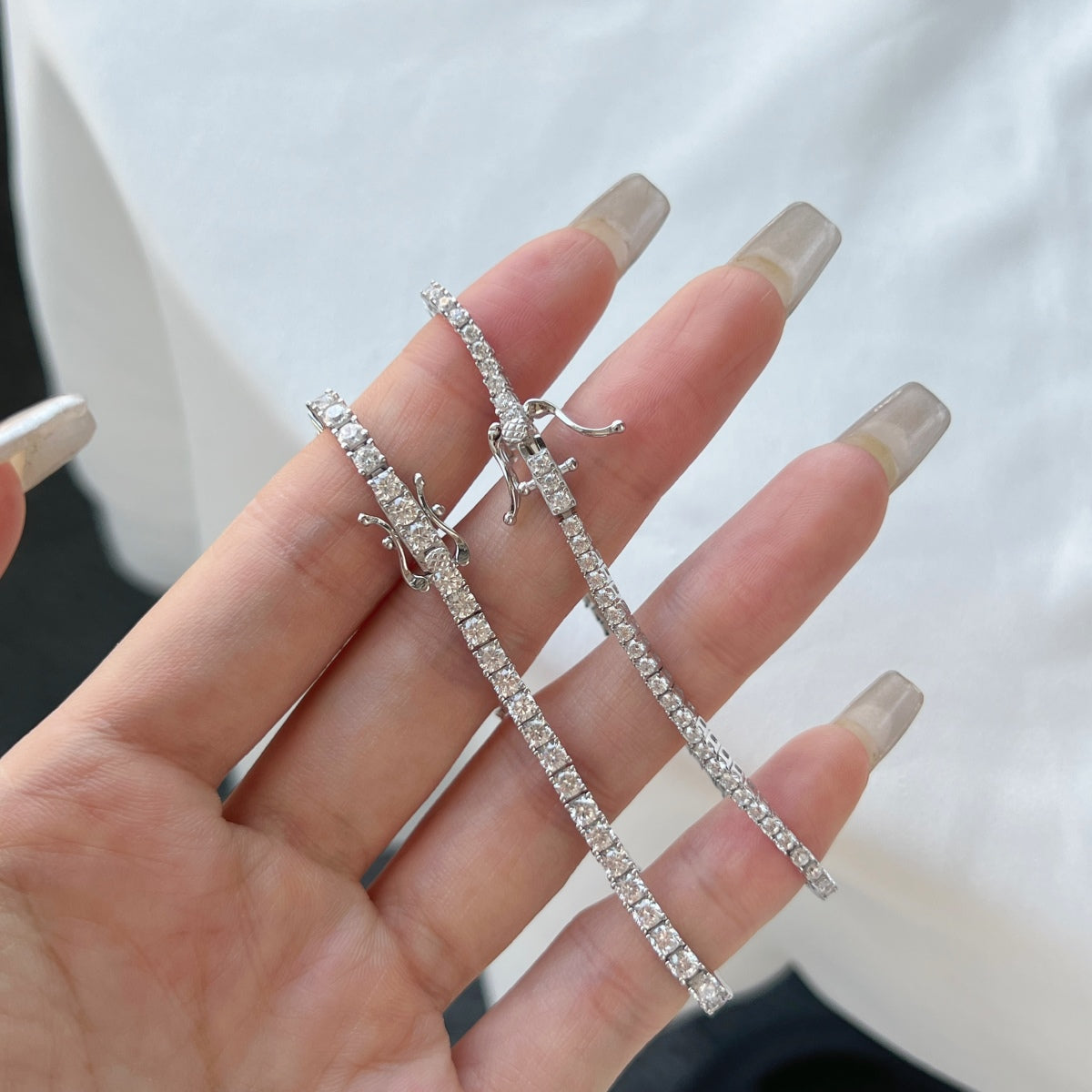 [Lora-Jewelry] Bracelet quotidien éblouissant et exquis à coupe ronde
